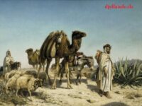 أولاد نايل، الجلفة، تراث عربي هلالي إدريسي، Eugène Girardet le caravane. Djelfa, Ouled Nail